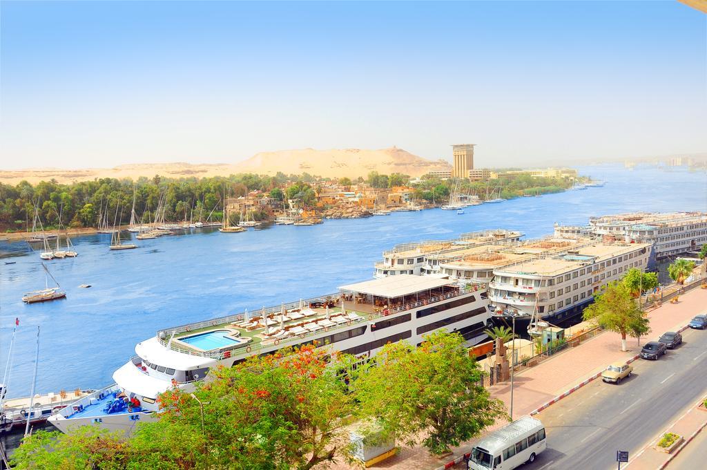 Nile Hotel Asuán Exterior foto